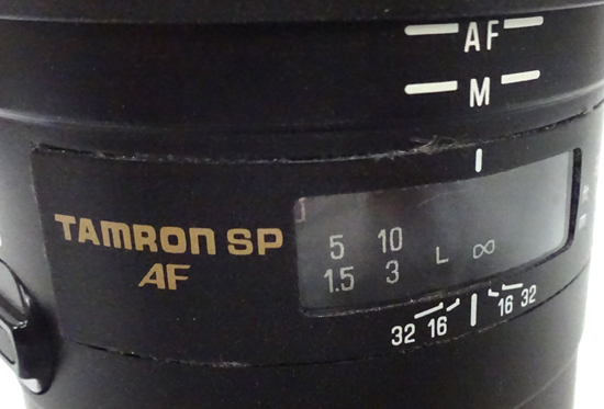 ジャンク TAMRON/タムロン マクロレンズ SP AF 90mm F/2.8 MACRO 1:1 レンズフード(1C9FH)付き 札幌市 白石区_画像4