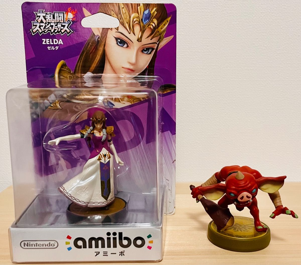 amiibo ゼルダの伝説 リンク ゼルダ姫 シーク ボコブリン 6点