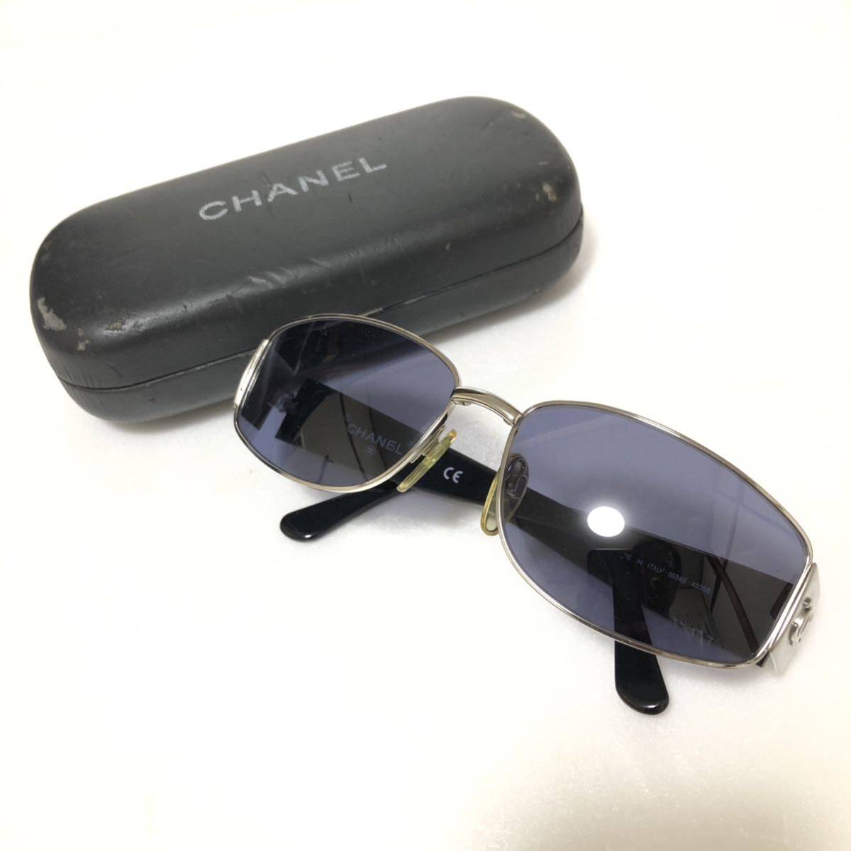 独特な シャネル Chanel ケースあり メンズ 黒×シルバー ココマーク