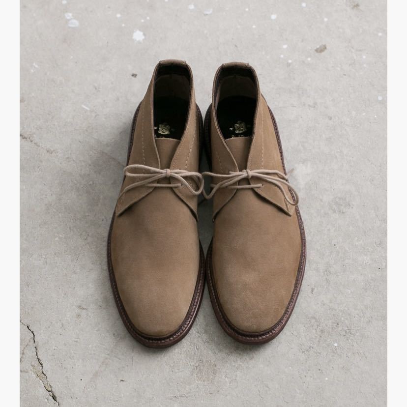 送料込み 美品 Alden UNLINED CHUKKA BOOT 1494 オールデン アン