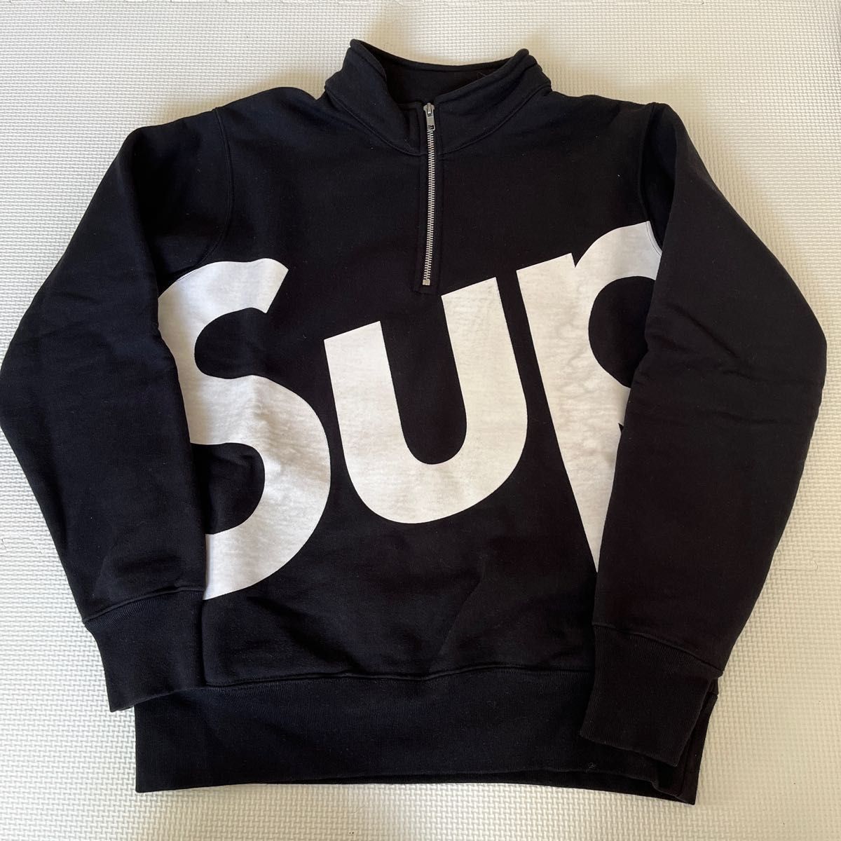 supreme 15AW ハーフジップ トレーナー 黒 S Yahoo!フリマ（旧）-