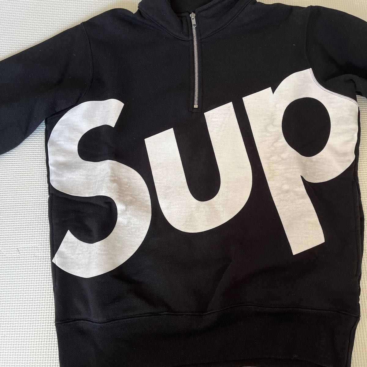 supreme 15AW ハーフジップ トレーナー 黒 S Yahoo!フリマ（旧）-