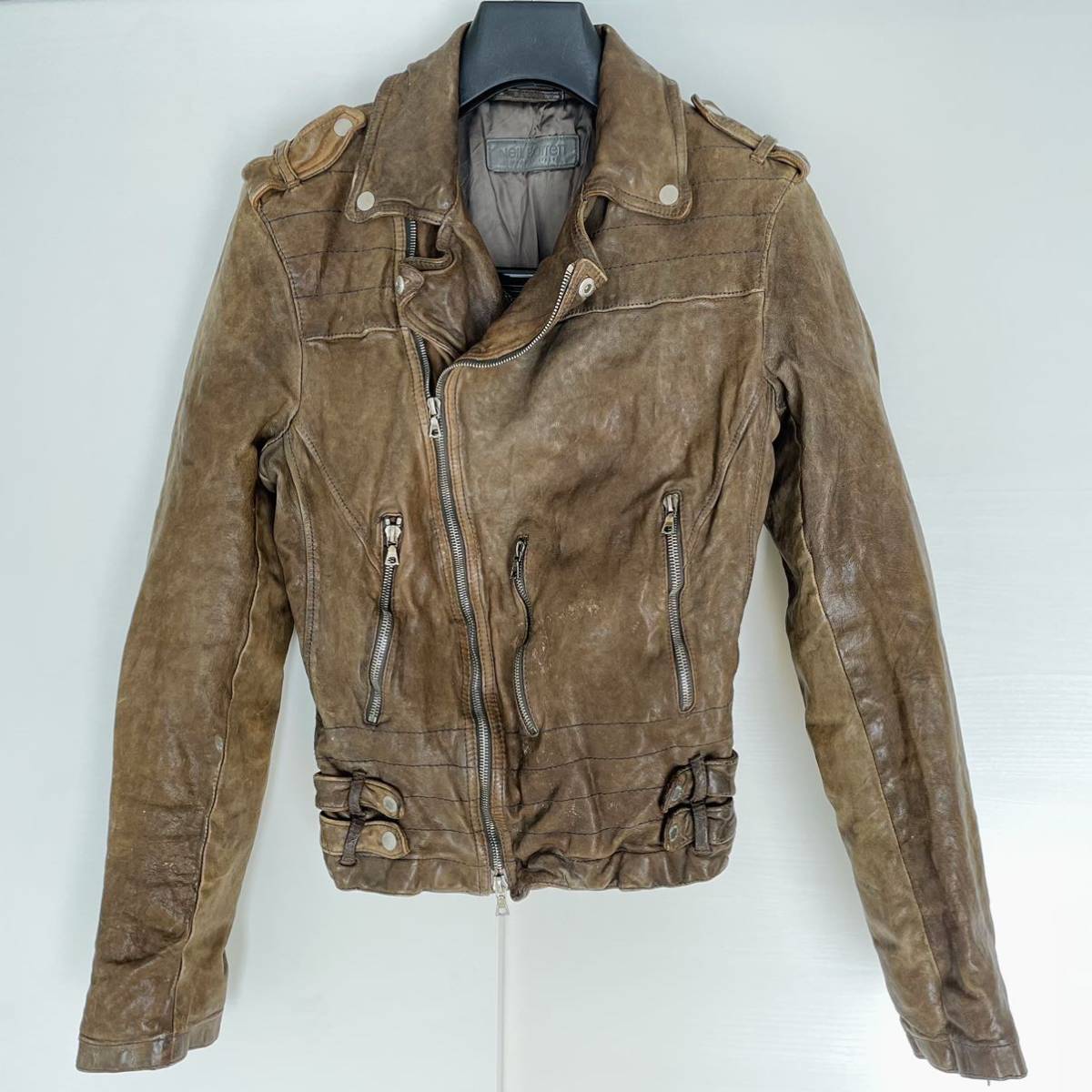 Neil Barrett バッファローレザージャケット ダブル ライダース
