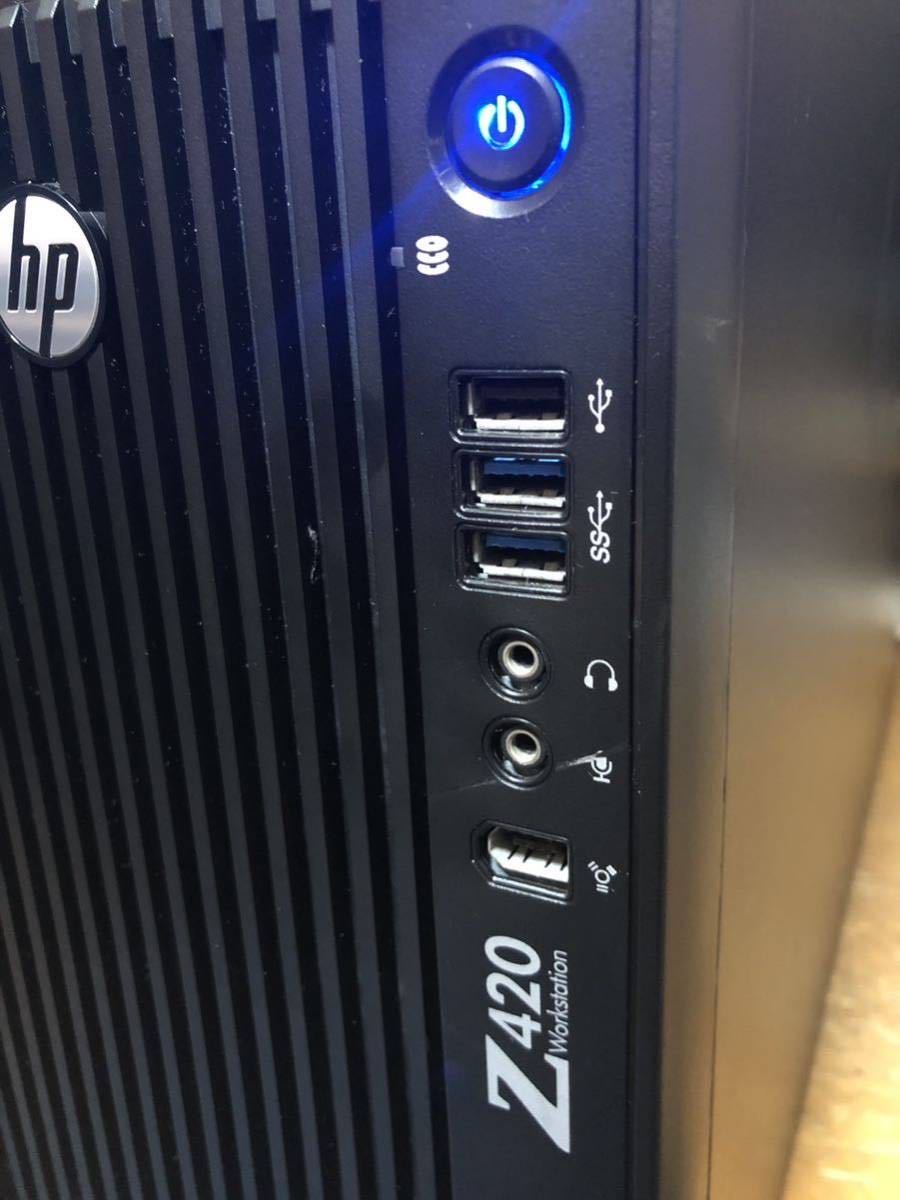 HP Z420 Workstation Intel Xeon E5-2660 8C16T QUADRO k620 12800ECC