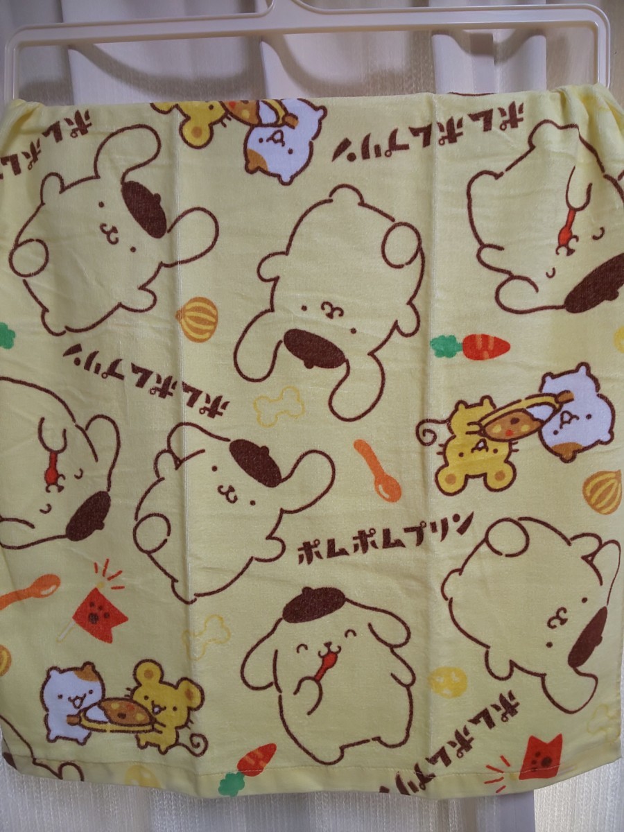  Pom Pom Purin bath towel curry lai spool sport Sanrio character Sanrio muffin 