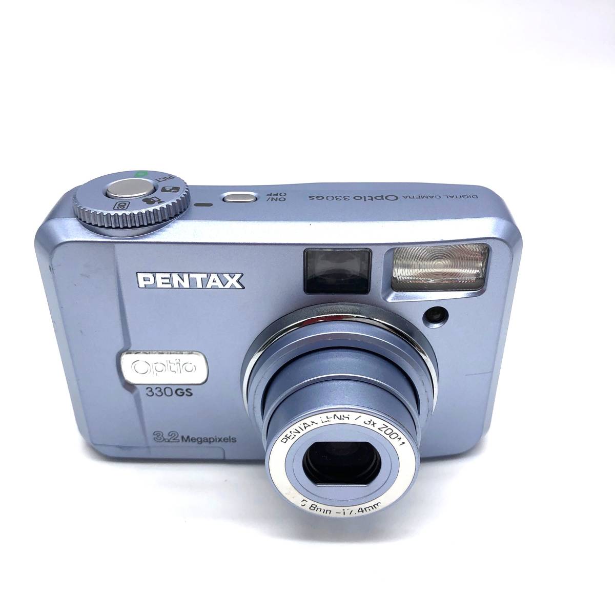 大きな取引 【中古美品】PENTAX 簡易動作確認済（管9627） 通電確認 単3電池 デジタルカメラ 330GS オプティオ Optio ペンタックス ペンタックス