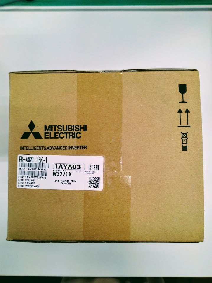 正規代理店購入 三菱電機 インバータ FR-A820-1.5K-