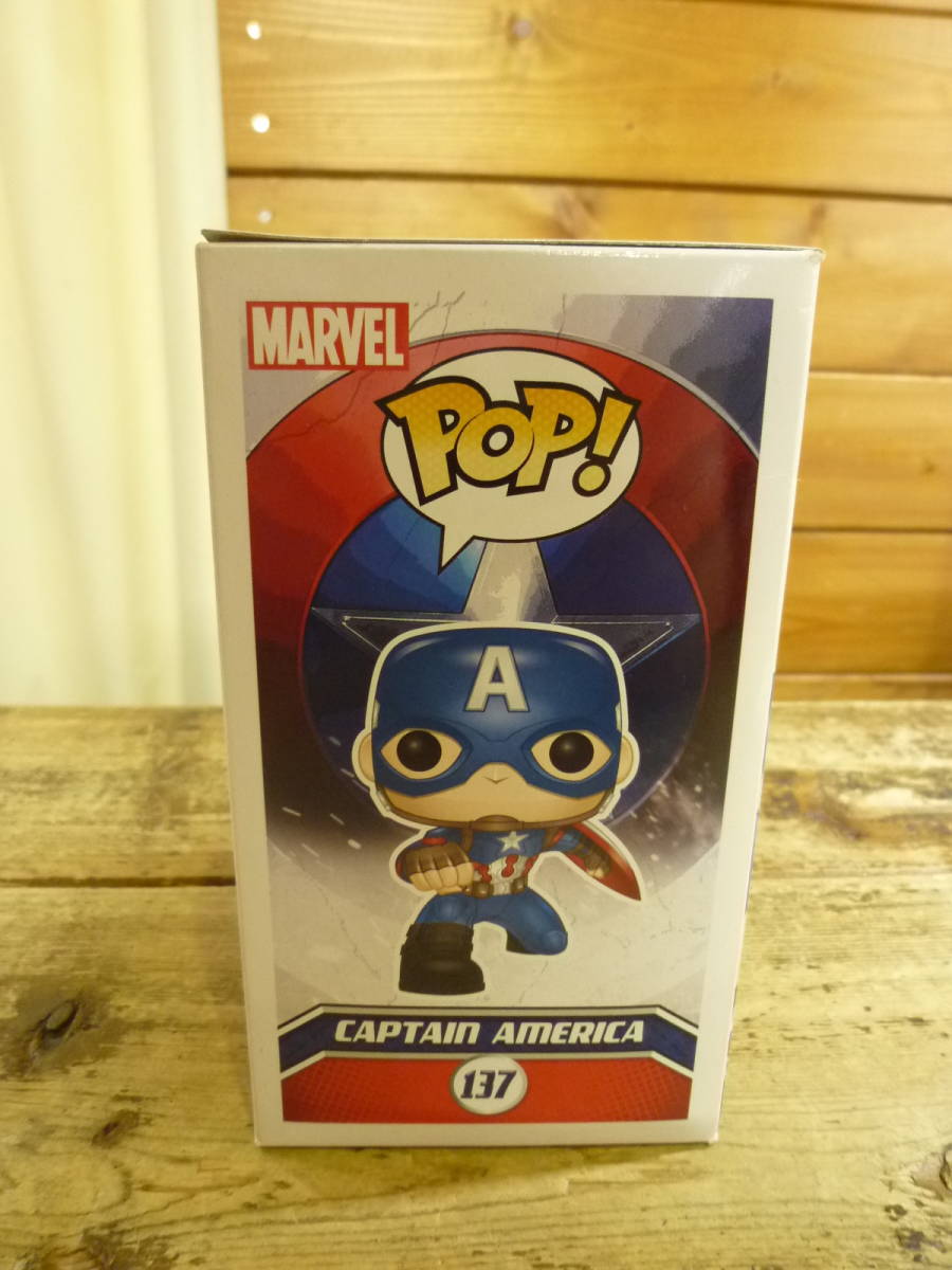 FUNKO POP! CAPTAIN AMERICA CIVIL WAR 137 キャプテンアメリカ シビルウォー 限定 Ver.2 [201810]_画像3