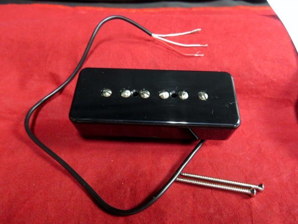 ★特注モデル★Gotoh Pickups／OLD-1 Black アルニコ３ ヴィンテージ◆国産 高品質 高精度 P-90 ソープバー ここでしか買えない限定仕様_画像1