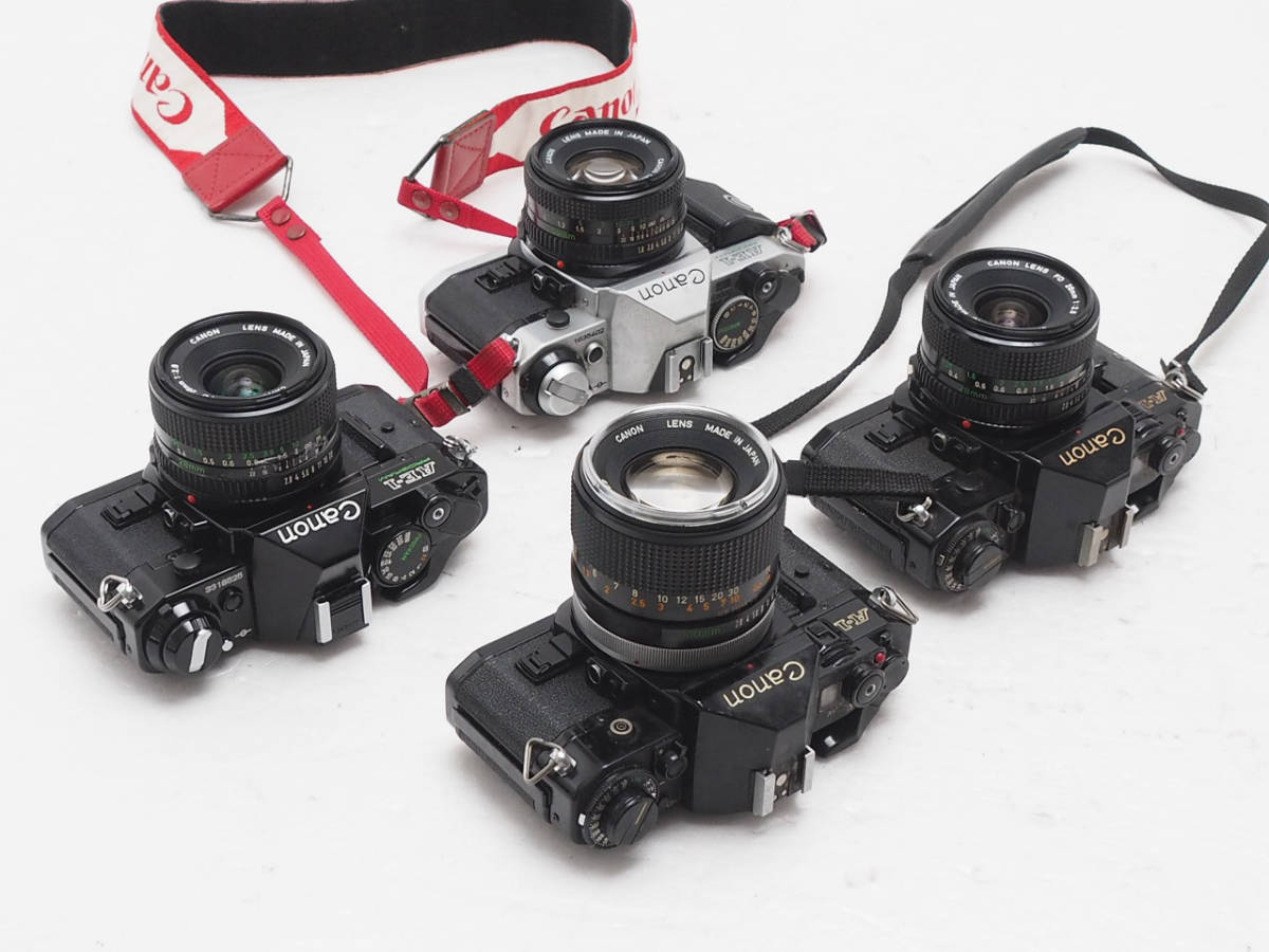 ☆訳あり大特価☆キャノン CANON ボディ&単焦点レンズ4セット ☆訳あり大特価☆キャノン CANON ボディ&単焦点レンズ4セット
