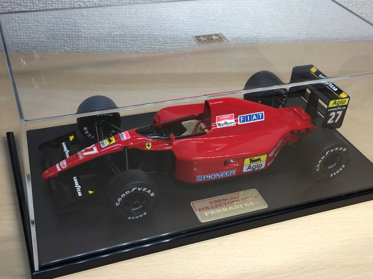 1/20 タミヤ フェラーリ 643 1991年 アラン プロスト タバコ仕様 完成品 ジャンク TAMIYA Ferrari コレクターズクラブ_画像4