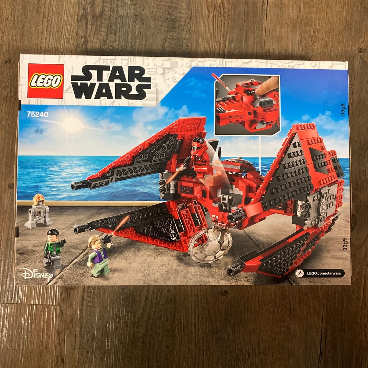 レゴ (LEGO) スターウォーズ ヴォンレグ少佐のタイファイター (TM) 75240 ブロック 廃盤品　未開封