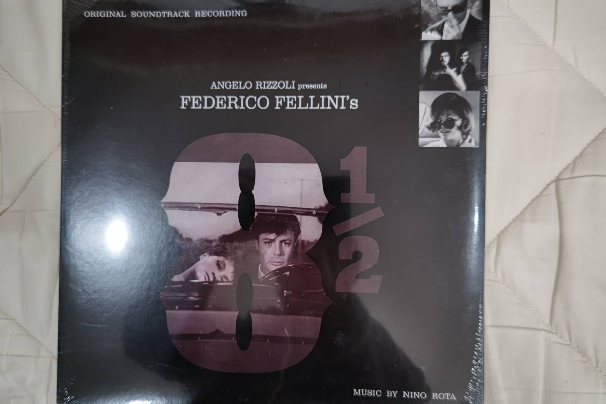 レコードLP　ニーノ・ロータ　「フェリーニの　８１/２　」　EU盤　DOXY　DOC103　（SEALED)_画像1