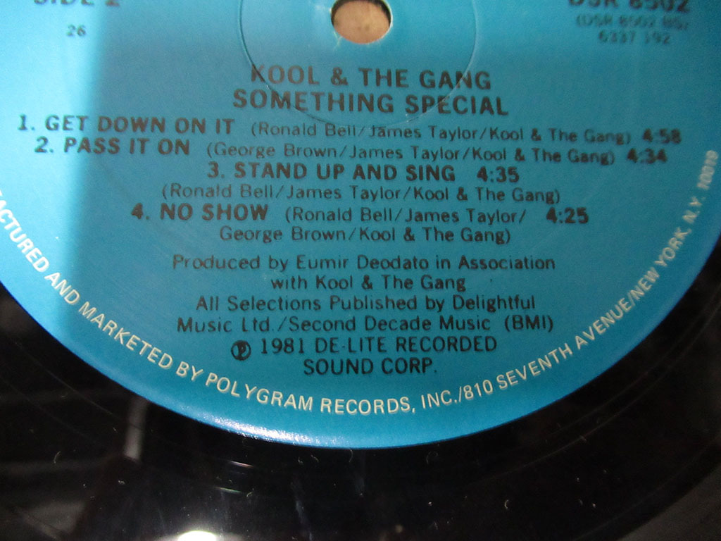 クール & ザ ギャング Kool & The Gang Something Special LP レコード 管理5Z1004D_画像5