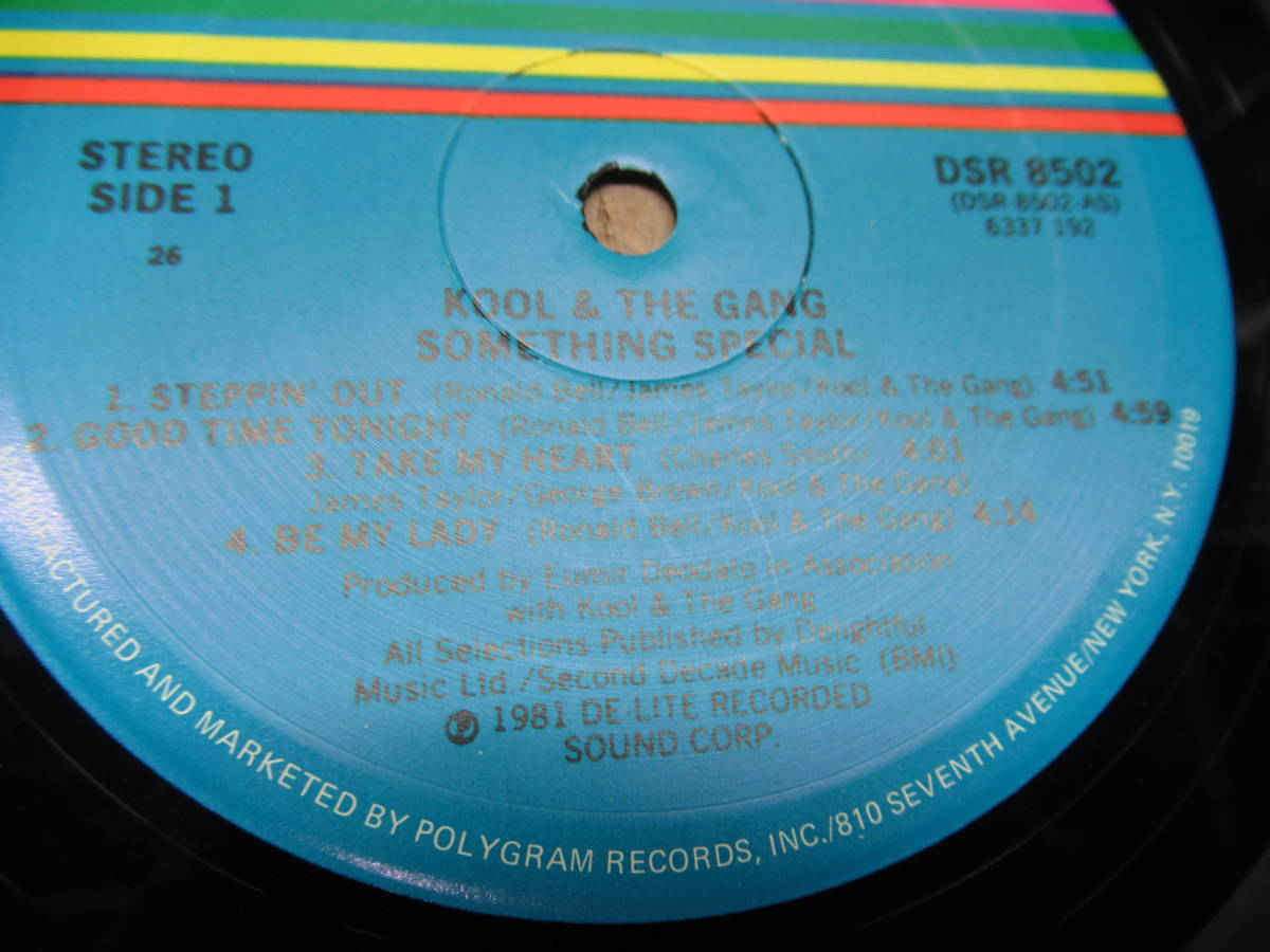 クール & ザ ギャング Kool & The Gang Something Special LP レコード 管理5Z1004D_画像3