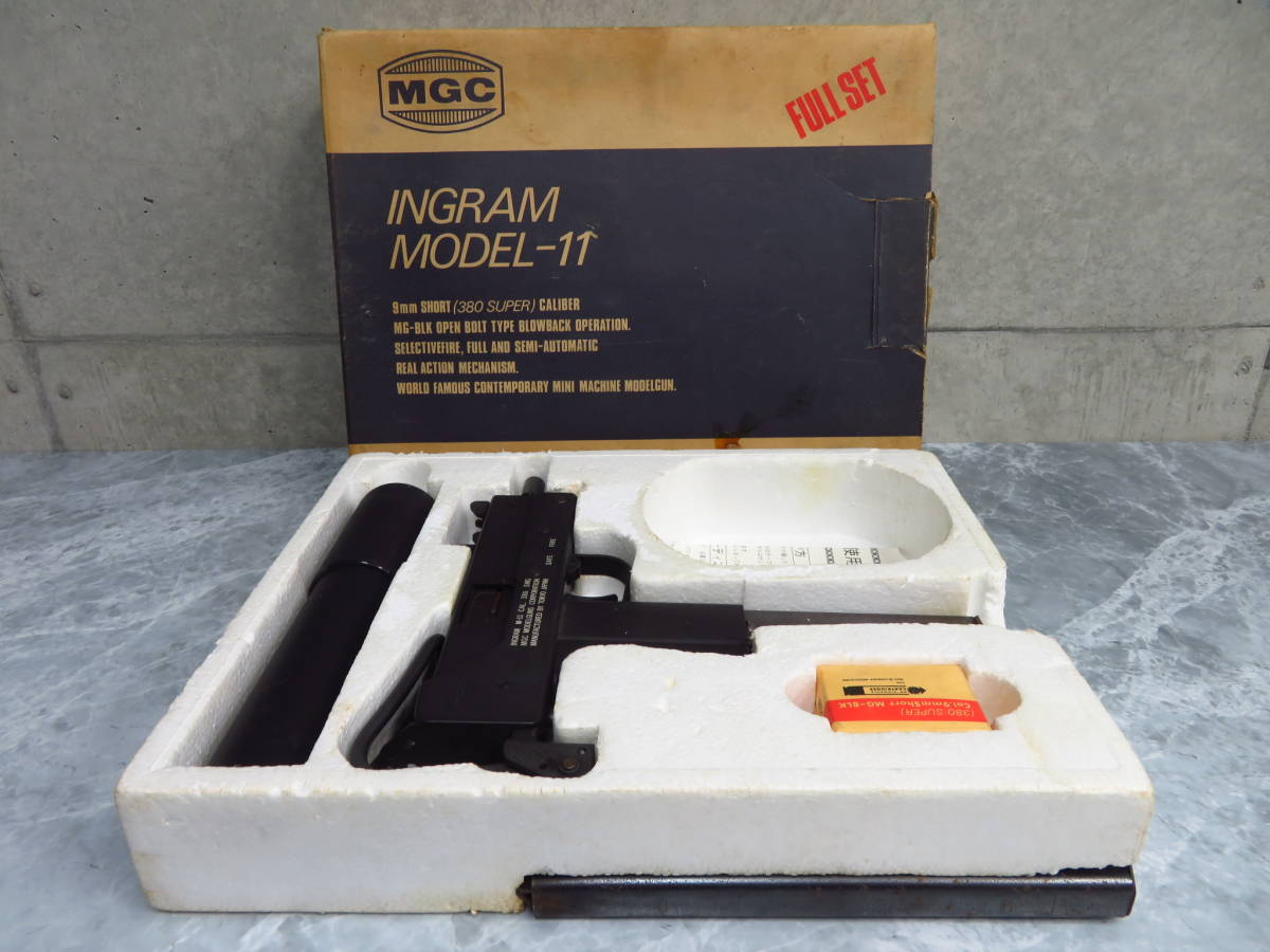 MGC INGRAM MODEL-11 フルセット SPG刻印 モデルガン 管理5tr1031C213_画像1