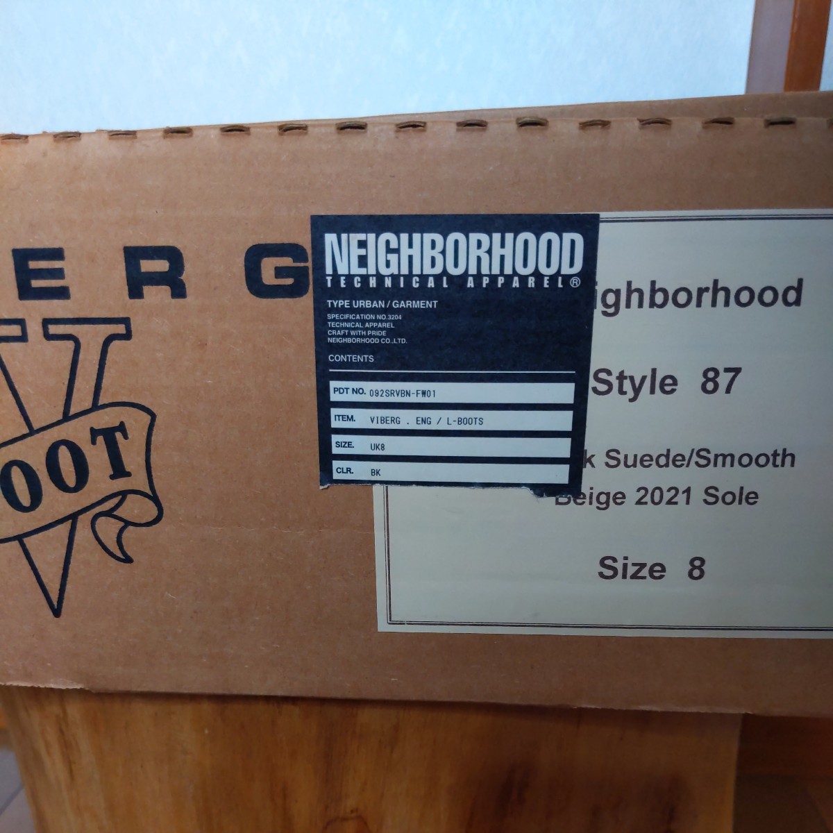 レア　コレクション品ネイバーフッド　NEIGHB0RHOOD　VIBERG　1stコラボブーツ　ヴァイバーグ　ビバーグ　8　エンジニア　AFFA　WESCO　WT_画像10