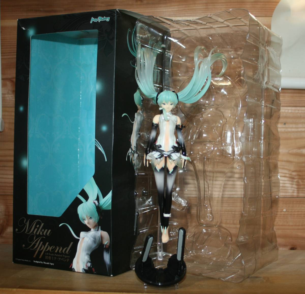 開業♪Hatsune Miku·追加（1/8 Max Factory，Maki Asai，Megurine Ruka Kagamine Rin＆Len，Sound Street Una，Sympathy） 原文:開封品♪ 初音ミク・アペンド (1/8 マックスファクトリー,浅井真紀氏,巡音ルカ 鏡音リン・レン,音街ウナ,心響) 