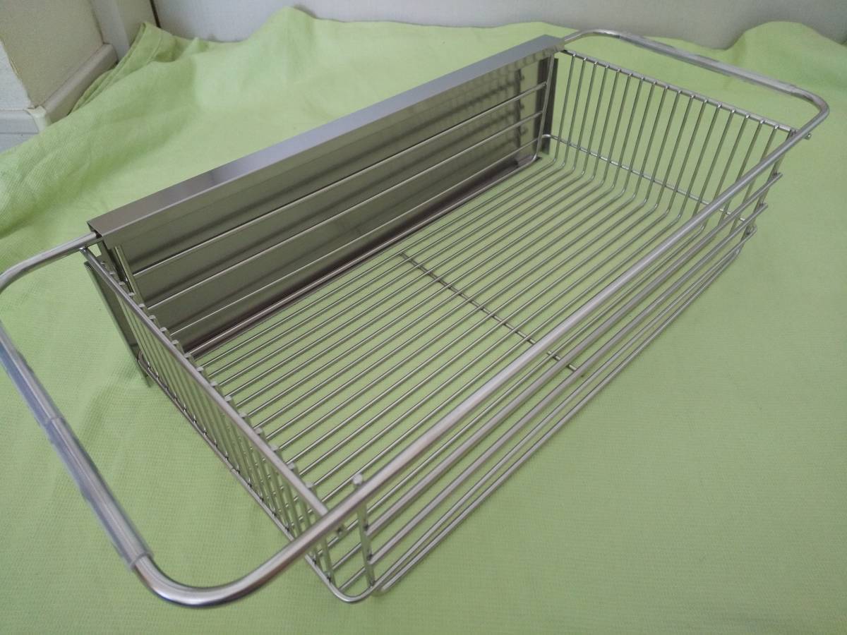 [ postage break up cheap ][ unused goods ] under ...( stock ) sink in drainer water splashes guard attaching 41172 made in Japan 18-8 stainless steel 