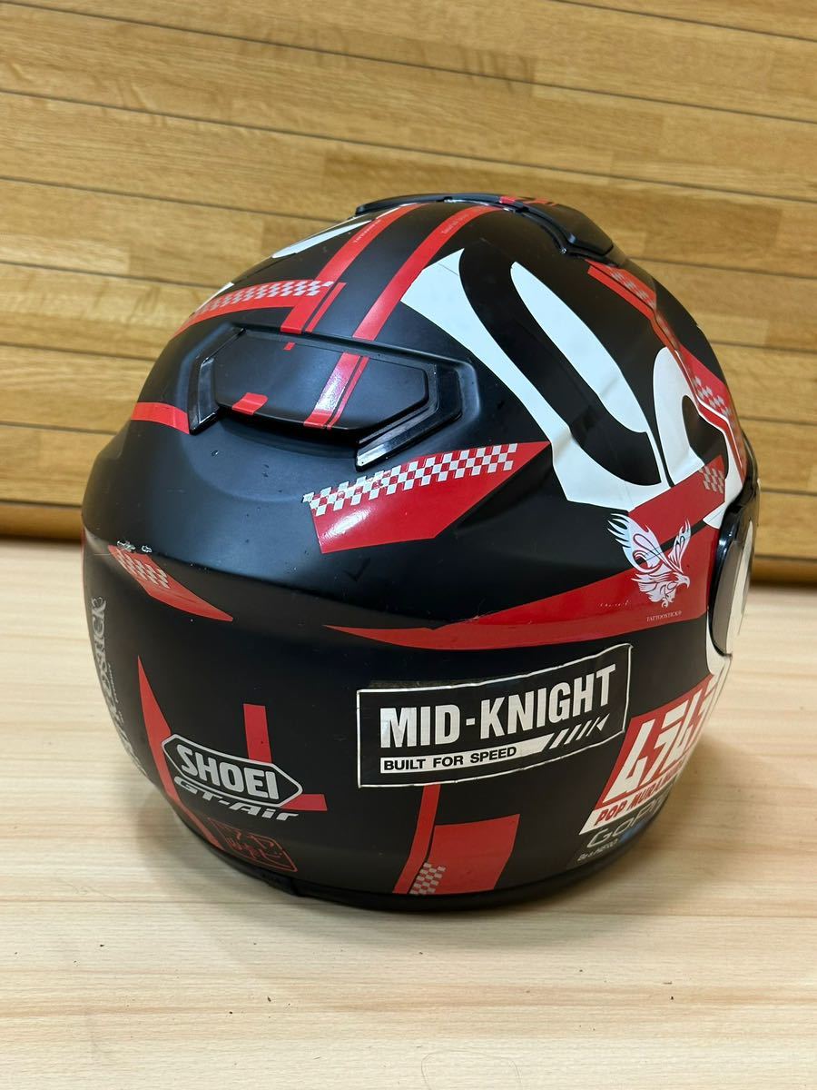 SHOEI ショウエイ GT-Air フルフェイス ヘルメット / Midnight built for Speed / サイズ　59L 2013 年製_画像5