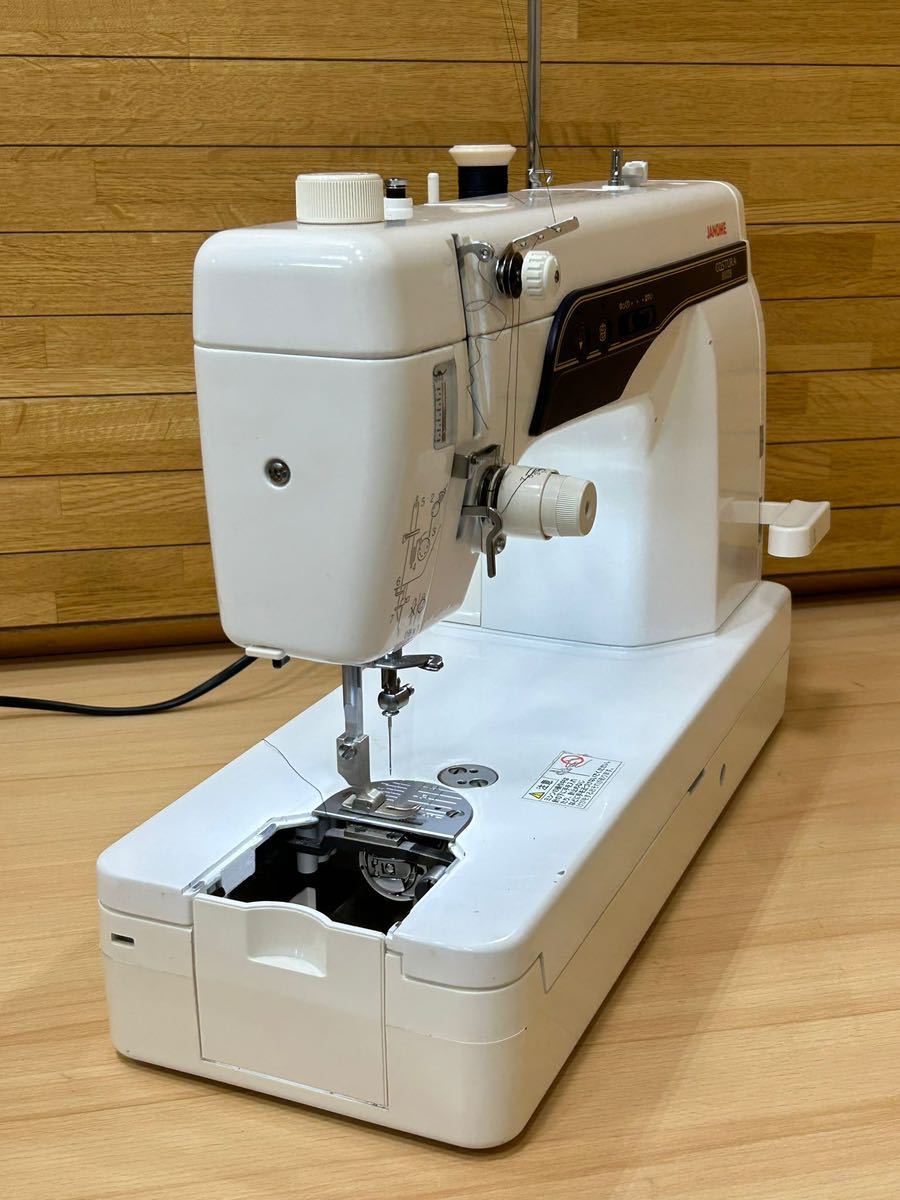 JANOME ジャノメ 767型 // COSTURA 800DB ジャノメ コンピューターミシン コスチューラ // 動作確認済み//_画像7