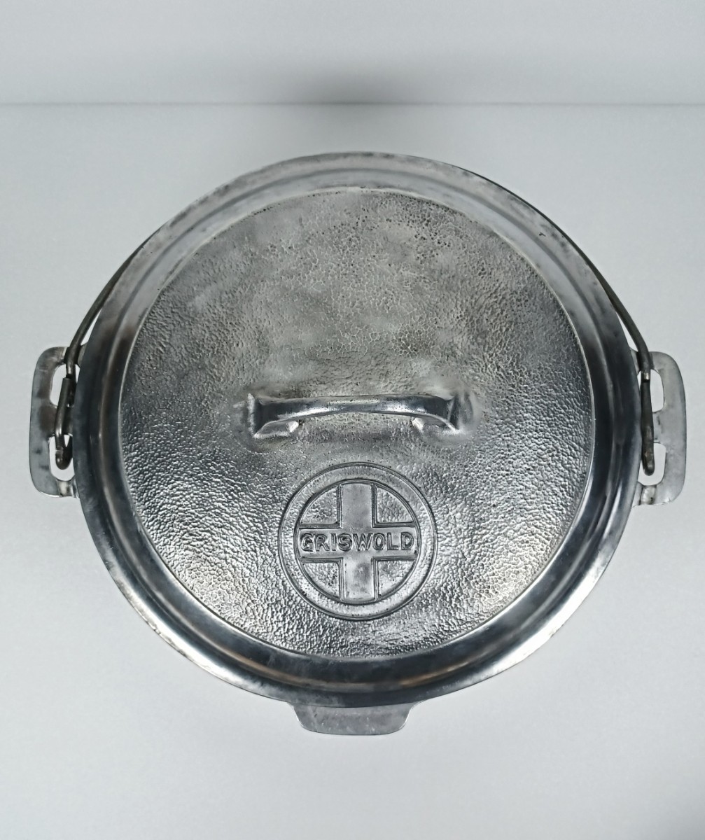 レア ビンテージ GRISWOLD　no8 ダッチオーブン グリスウォルド アルミ