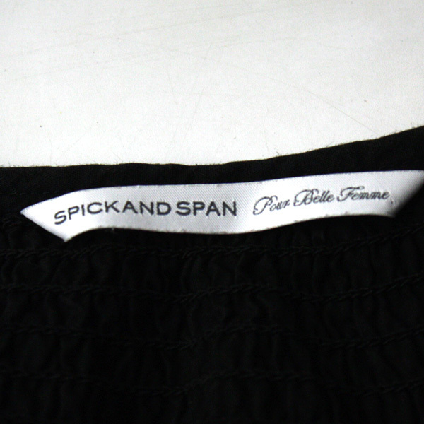 スピックアンドスパン Spick＆Span カットソー トップス エンブロイダリー Fサイズ 23-1014fu08【4点同梱で送料無料】_画像2