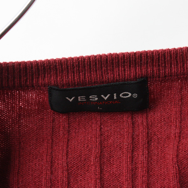 VESVIO カシミヤニット カシミヤ95％ セーター Lサイズ 23-1022fu10【4点同梱で送料無料】_画像4