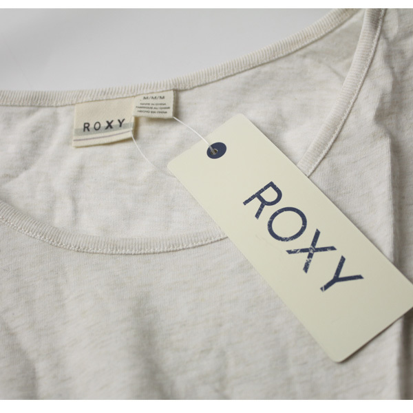 新品タグ付き ROXY ロキシー 無地tシャツ インナー Mサイズ 23-1030fu15【4点同梱で送料無料】_画像2