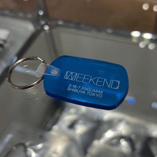 新品』WEEKEND SEQUEL キーホルダー fragment design 藤原ヒロシ FRGMT