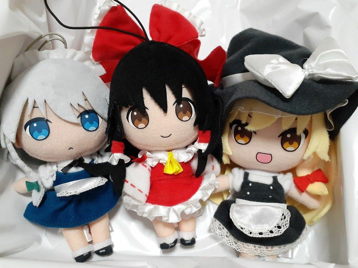 東方project 博麗霊夢 霧雨魔理沙 十六夜咲夜 ぷぎゅット 東方project 博麗霊夢 霧雨魔理沙 十六夜咲夜 ぷぎゅット
