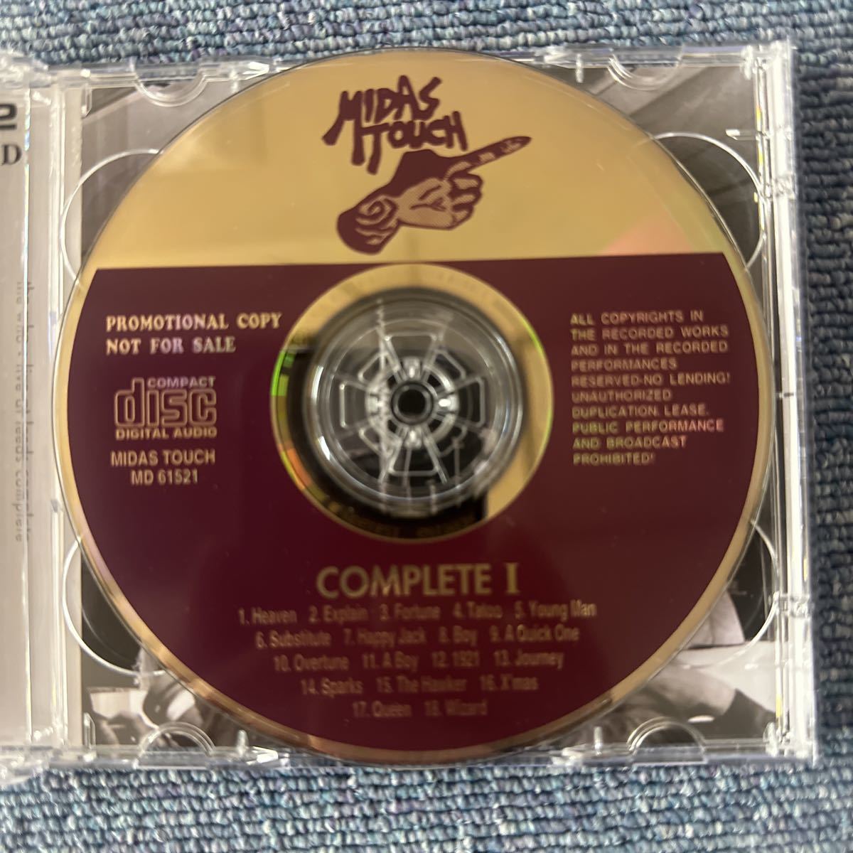 THE WHO LIVE AT LEEDS COMPLETE 2枚組　GOLD CD_画像4