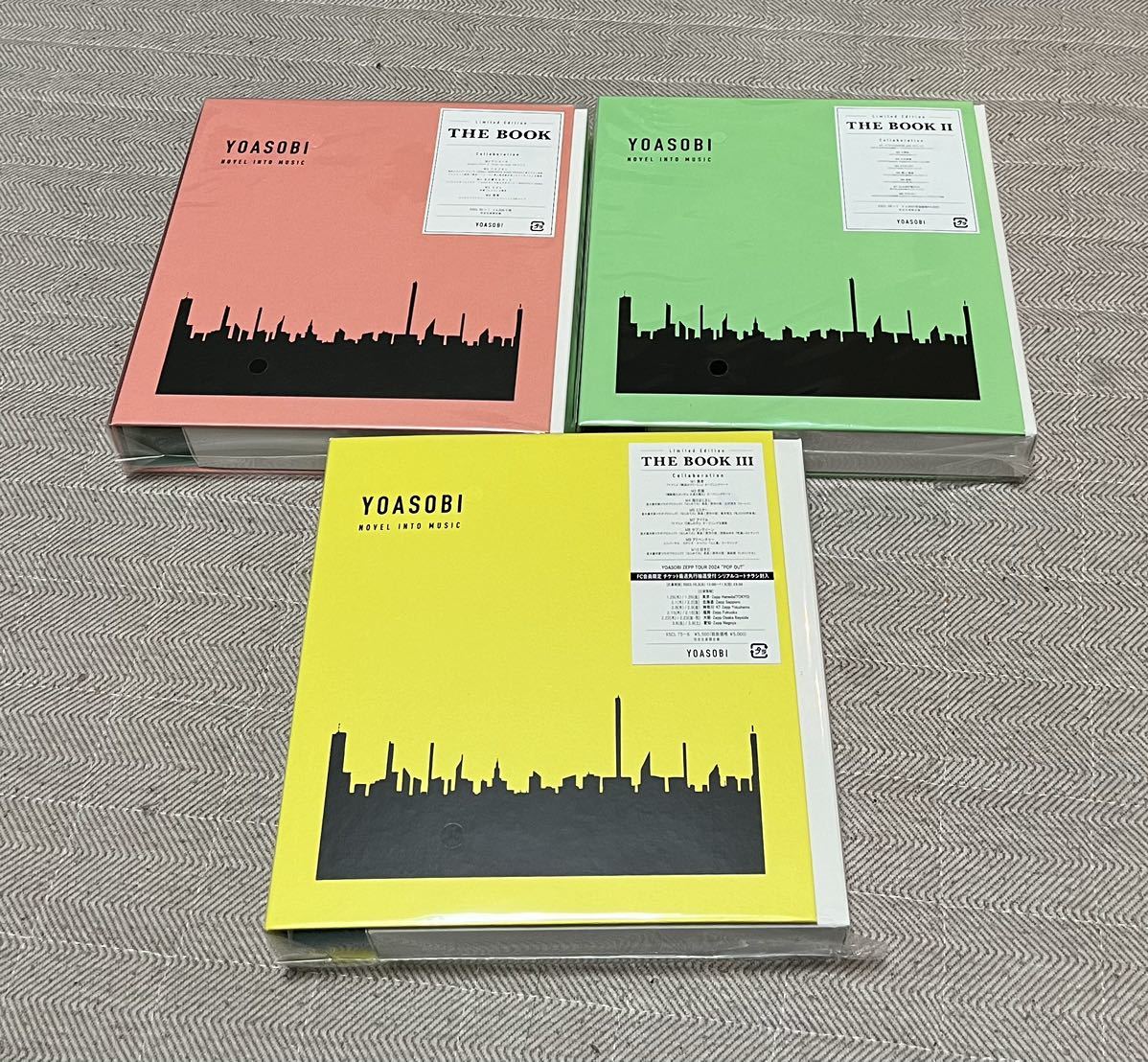 日本代購代標第一品牌【樂淘letao】－YOASOBI THE BOOK 1 2 3