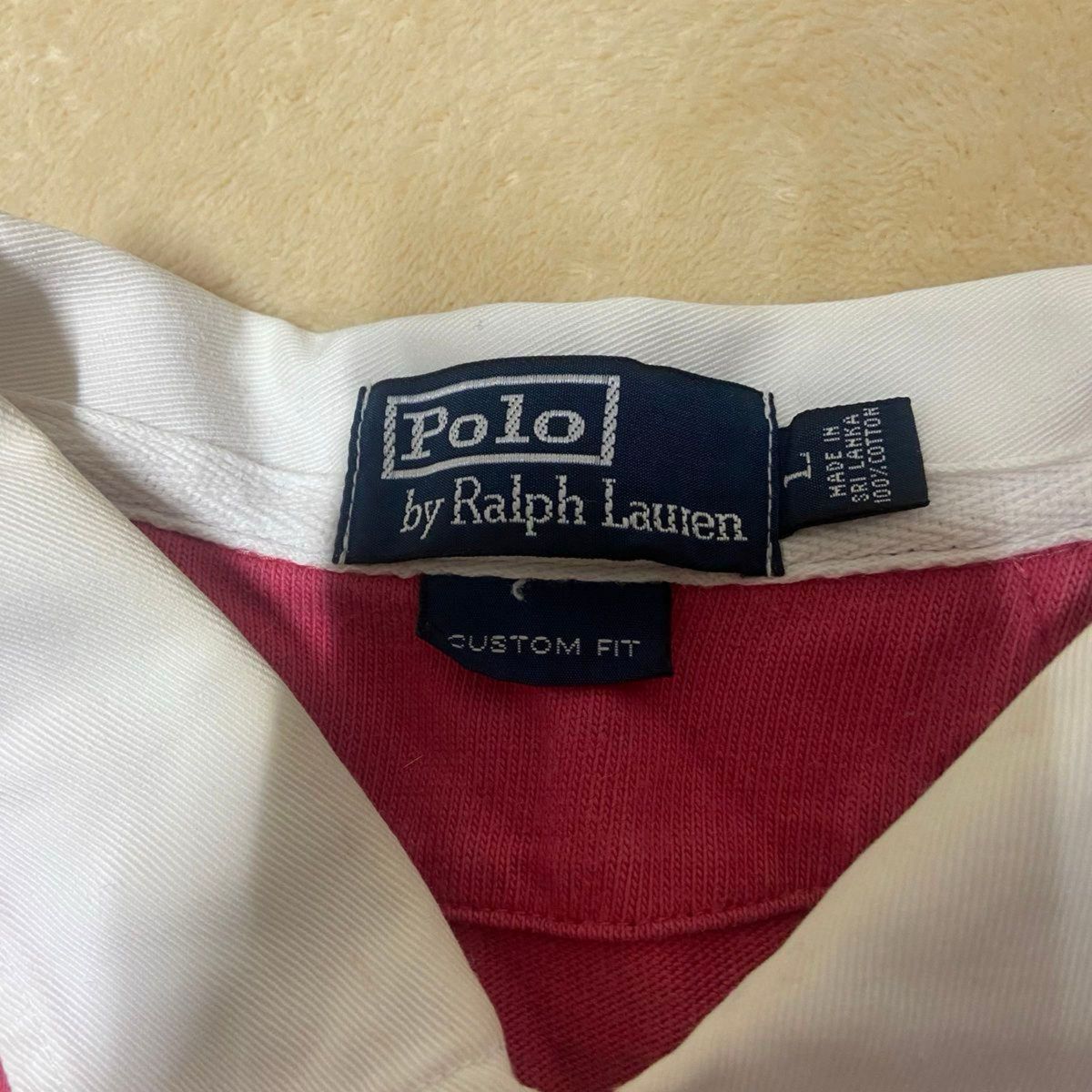 【古着】Polo by Ralph Lauren 90s ラガーシャツ