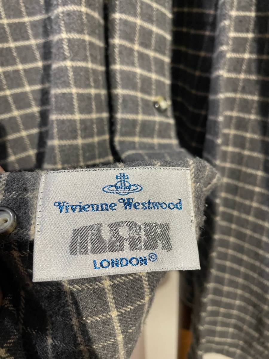 Vivienne Westwood MAN ヴィヴィアンウエストウッドマン　シャツ　サイズⅢ Lサイズ　中古_画像2