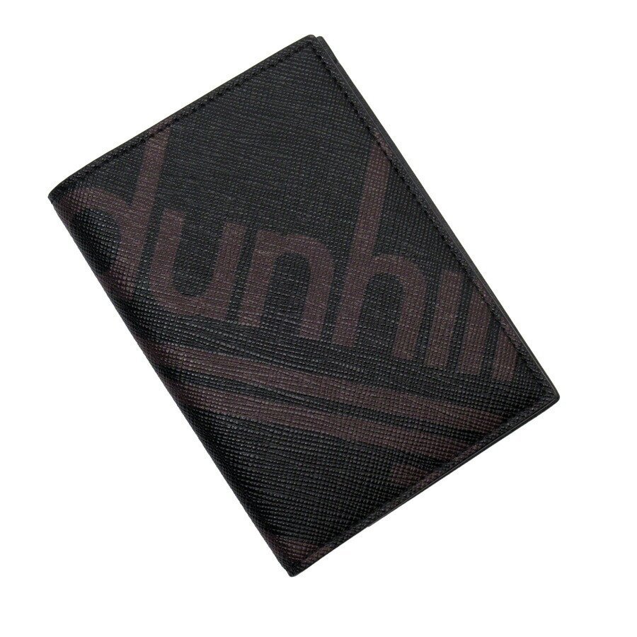 ダンヒル Dunhill カードケース パスケース レザー ブラック h28248f
