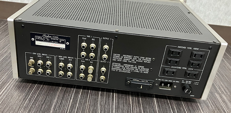 ■Accuphase アキュフェーズ C-200X コントロールアンプ プリアンプ■_画像6