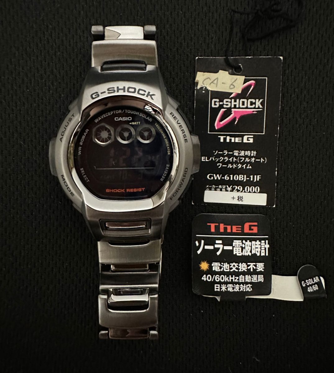 希少G-shock GW-610BJ-1JF The G ソーラー電波|Yahoo!フリマ 希少G-shock GW-610BJ-1JF The G ソーラー電波|Yahoo!フリマ