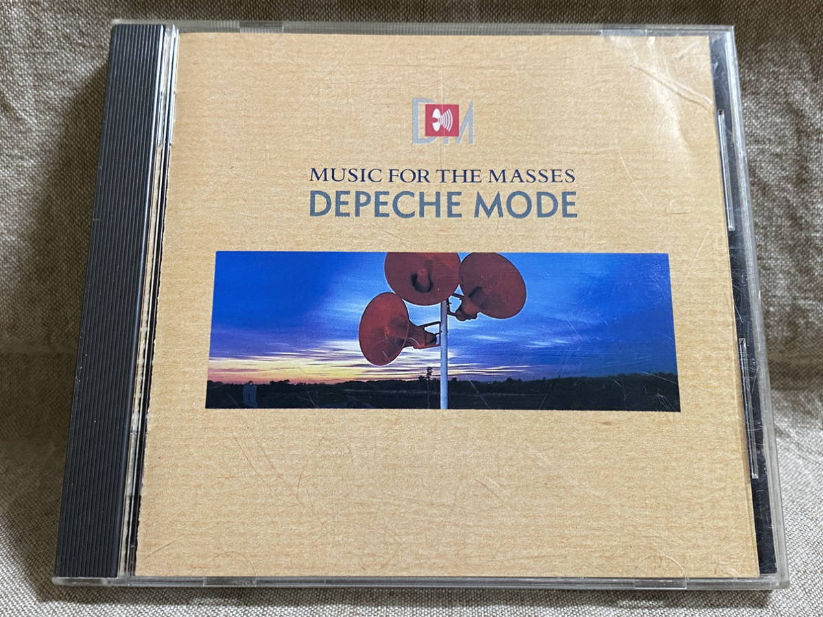 DEPECHE MODE - MUSIC FOR THE MASSES 32XB-195 税表記なし3200円盤 国内初版 日本盤 廃盤 レア盤_画像1