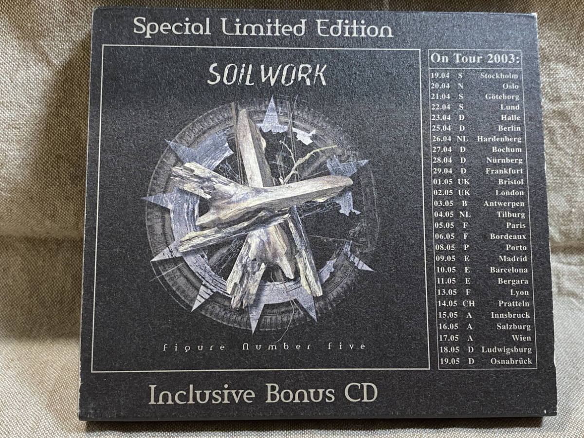 [メロデス] SOILWORK - FIGURE NUMBER FIVE 2CD SPECIAL LIMITED EDITIONの画像1