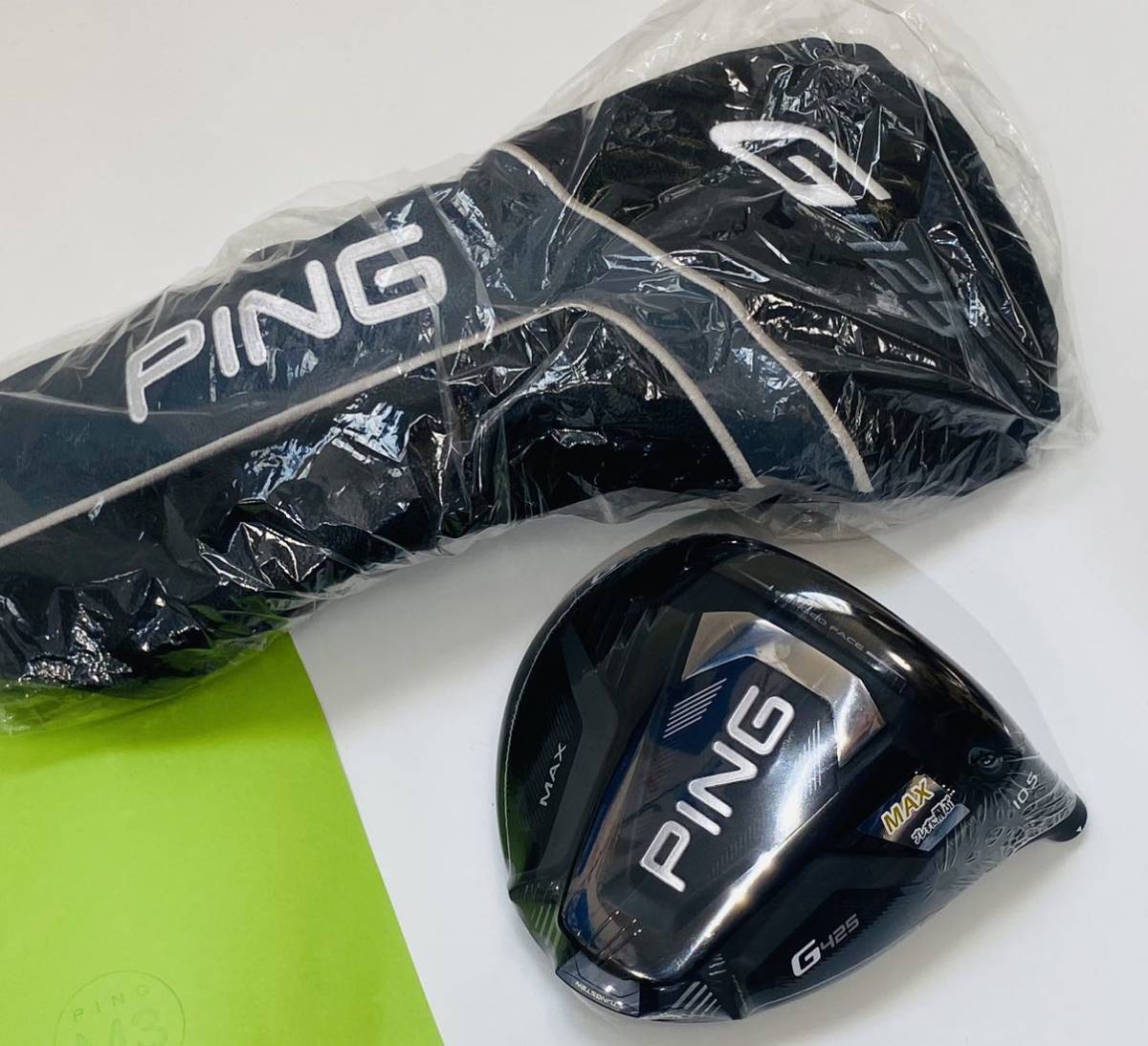 新品！PING ピン G425 MAX ドライバー 10.5° ヘッド単品 ヘッドカバー付き 日本仕様 正規品 レンチ無し G430_画像1