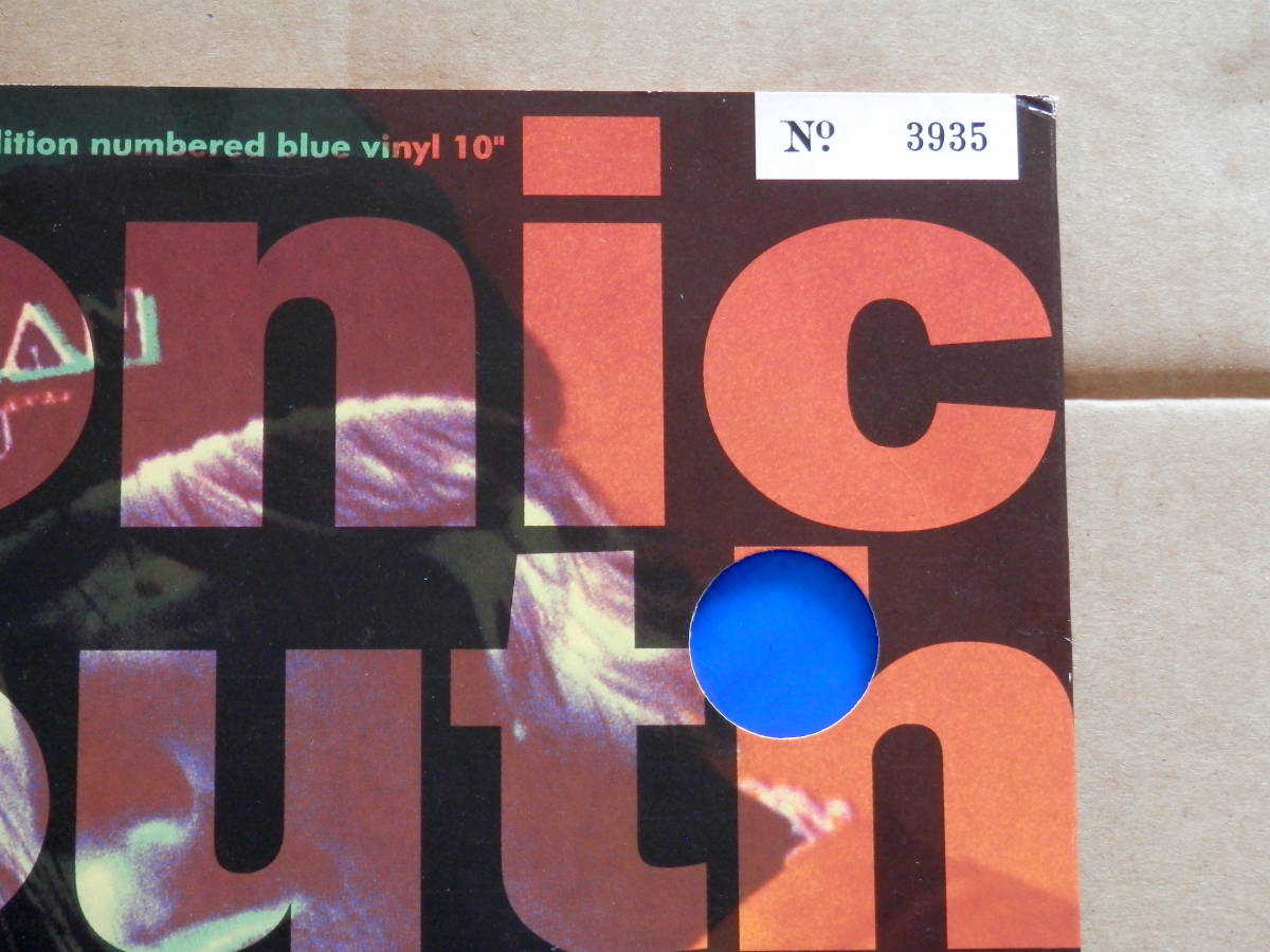 UK'93【10inch】Sonic Youth/Sugar Kane *限定ブルー/ナンバリングの画像5
