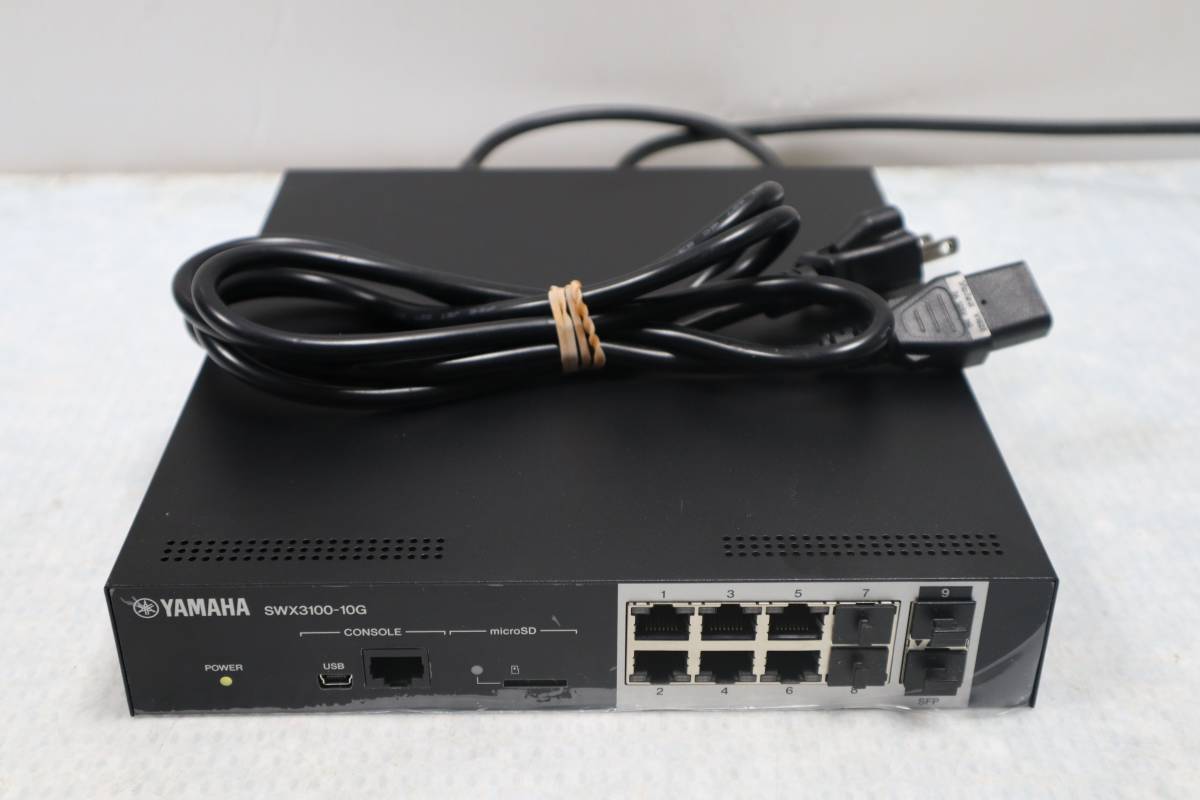 YAMAHA ライトL3スイッチ SWX3100-10G（） - PC周辺機器