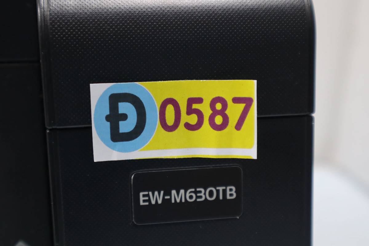 D0587 Y　L　 EPSON EW-M630TB インクジェット複合機 　【インクー無し】_画像10