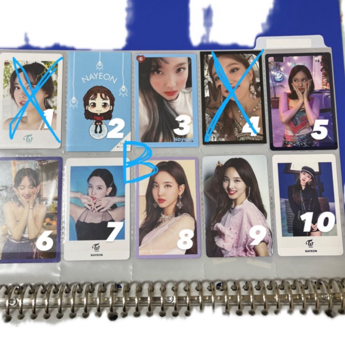 Twice ナヨン オリジナル フォトカード - アイドル