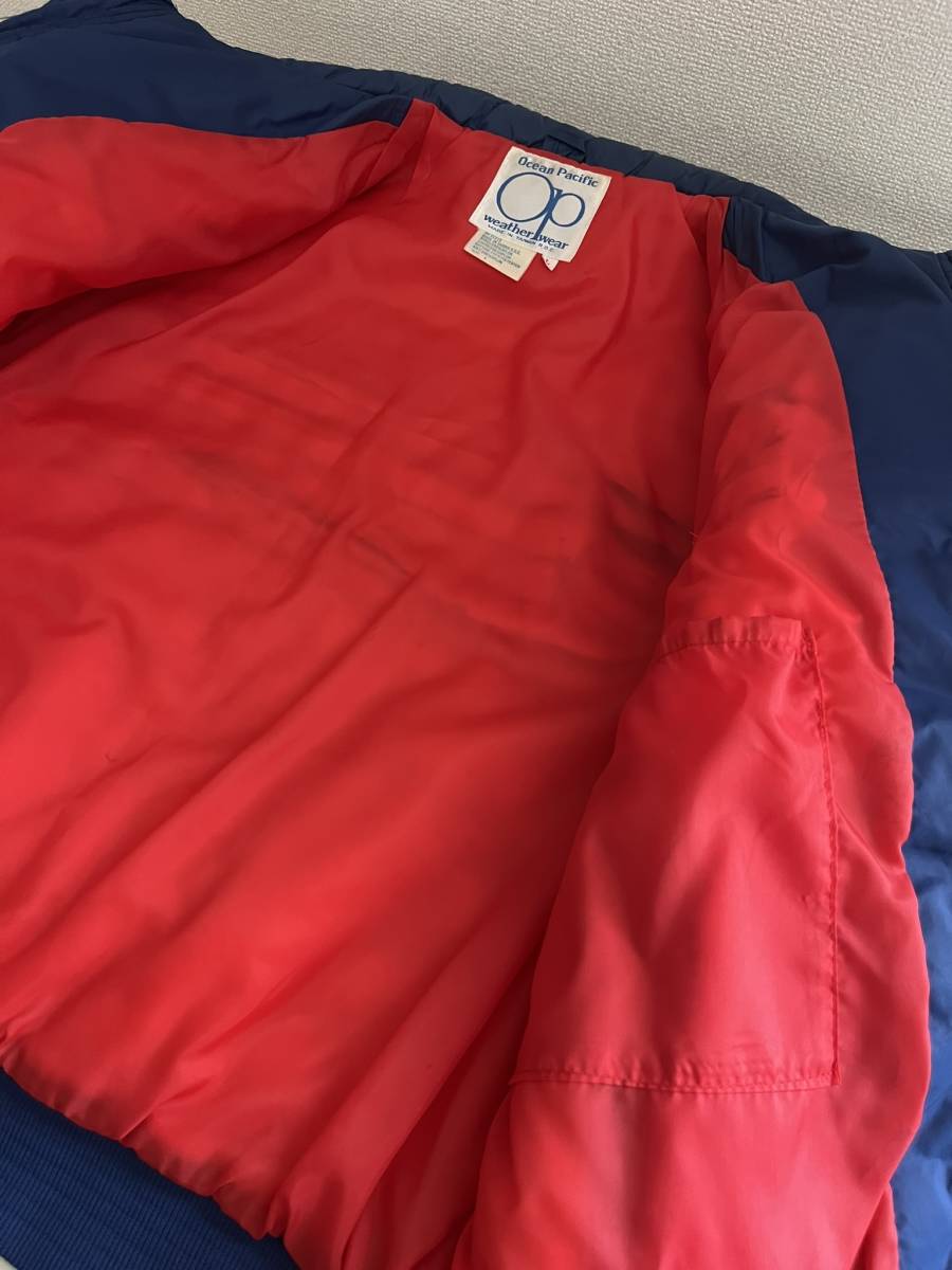 OP オーシャンパシフィック ナイロン中綿スキージャケット 70s OP オーシャンパシフィック ナイロン中綿スキージャケット 70s