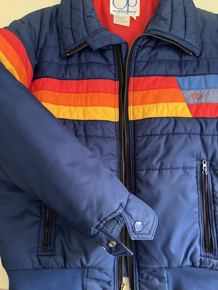 OP オーシャンパシフィック ナイロン中綿スキージャケット 70s OP オーシャンパシフィック ナイロン中綿スキージャケット 70s