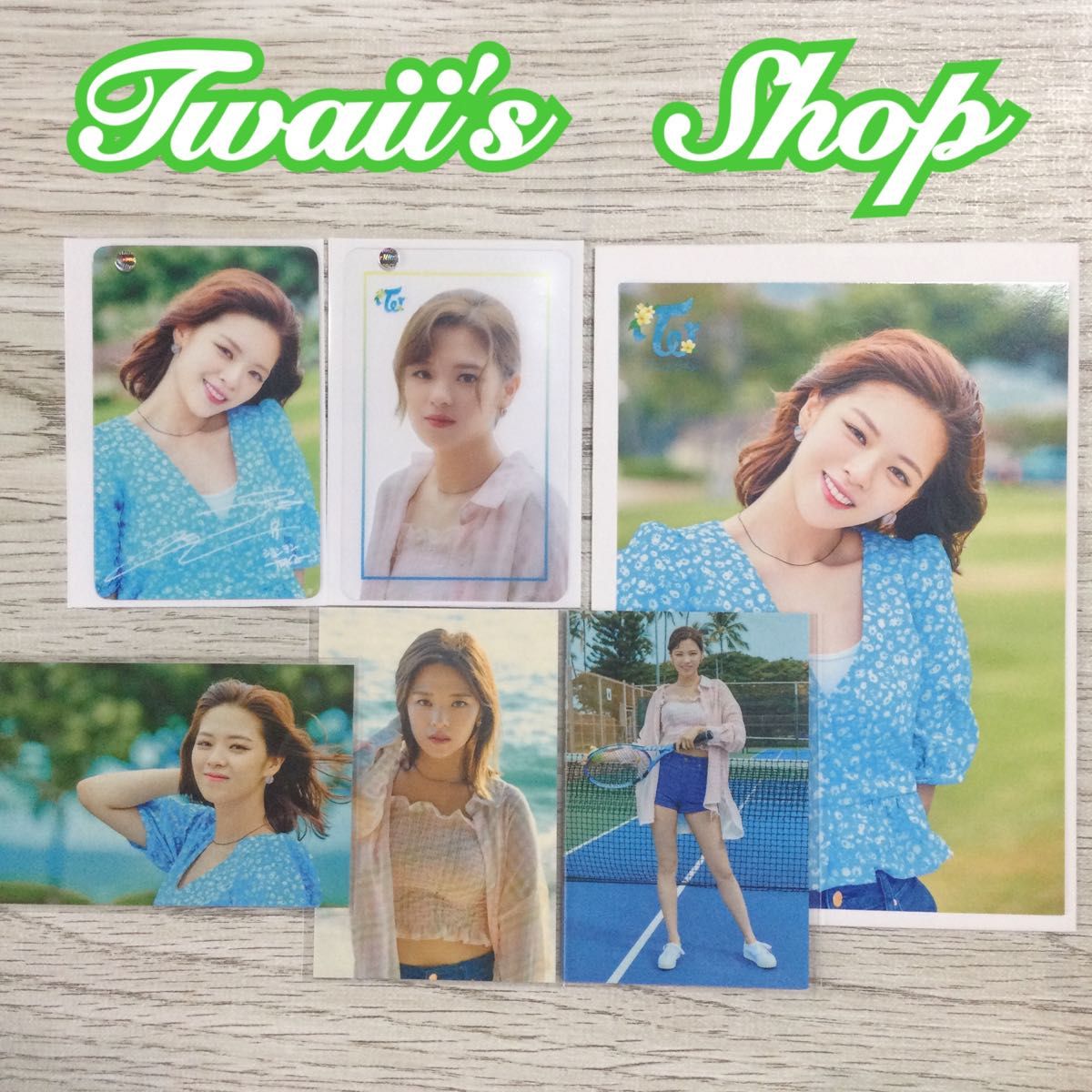 twice ジョンヨン twaii's shop ポップアップストア クリア トレカ jeongyeon ポプスト