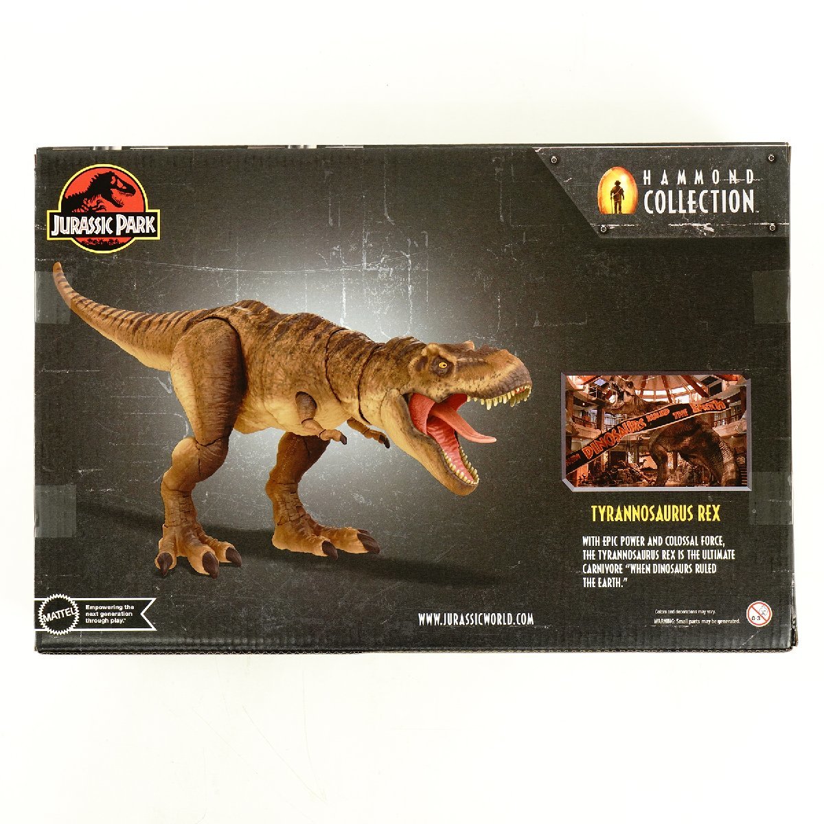 未開封 マテル ハモンドコレクション ティラノサウルス T-REX T-レックス◆ジュラシックワールド ジュラシックパーク [F5638]_画像3