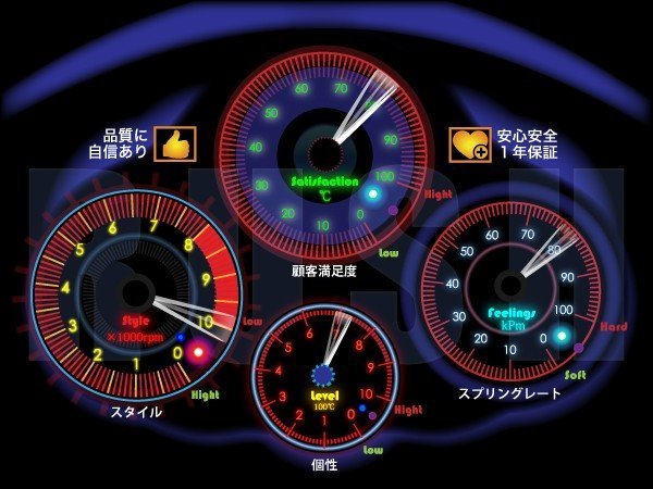 【RUSH 車高調 最強モデル】 17 クラウン JZS 171 175 GS171 MAQSスプリング選べるレート 減衰力調整付 フルタップ車高調 全長調整式車高調_画像7